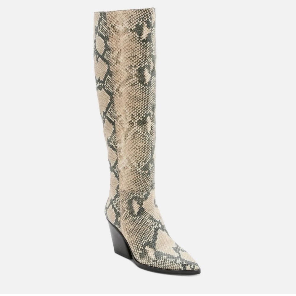Dolce vita Isobel snakeskin boot